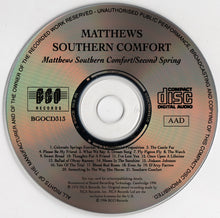 Load image into Gallery viewer, Matthews' Southern Comfort : Matthews' Southern Comfort / Second Spring (CD, Comp, RM)