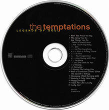 Load image into Gallery viewer, The Temptations : Legends Of Soul (CD, Comp)