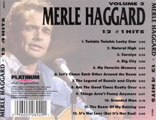 Load image into Gallery viewer, Merle Haggard : 12 #1 Hits Volume 2 (CD, Comp)