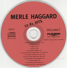 Load image into Gallery viewer, Merle Haggard : 12 #1 Hits Volume 2 (CD, Comp)