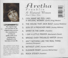 Load image into Gallery viewer, Aretha Franklin : A Natural Woman And Other Hits (CD, Comp, RM)