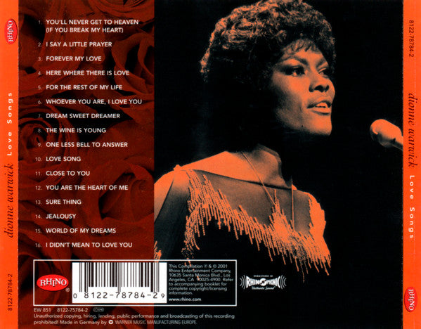 洋楽 Dionne Warwick 16 Albums On 9 CD Set 1958833-