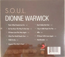 Load image into Gallery viewer, Dionne Warwick : S.O.U.L. (CD, Album)