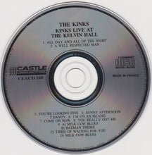 Load image into Gallery viewer, The Kinks : Live At Kelvin Hall (CD, Album, RE)