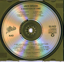 Load image into Gallery viewer, Jack Bruce : A Question Of Time (CD, Album)
