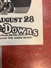 Load image into Gallery viewer, Steve Fromholz and Marcia Ball at Manor Downs - 1977 (Poster)