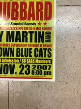 Load image into Gallery viewer, Blues Boy Hubbard at Sam's Burger Joint - 2007 (Poster)