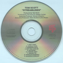 Load image into Gallery viewer, Tom Scott : Streamlines (CD, Album, RE)
