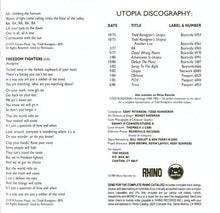 Load image into Gallery viewer, Utopia (5) : Anthology (1974 - 1985) (CD, Comp, RM)