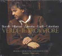 Load image into Gallery viewer, Andrea Bocelli · Verónica Villarroel · Elena Zaremba · Carlo Guelfi · Carlo Colombara, Coro Del Teatro Massimo Bellini Di Catania, Steven Mercurio : Verdi · Il Trovatore (2xCD, Album)