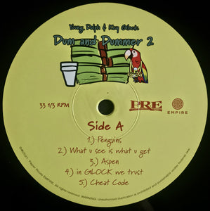 Young Dolph & Key Glock : Dum And Dummer 2 (2xLP, Album)