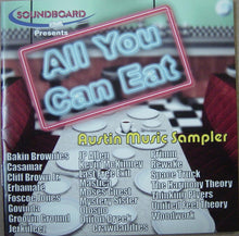 Load image into Gallery viewer, Various : All You Can Eat (Austin Music Sampler) (2xCD, Comp, Smplr)