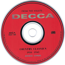 Load image into Gallery viewer, Various : From The Vaults: Decca Country Classics 1934 - 1973 (3xCD, Comp, RM)