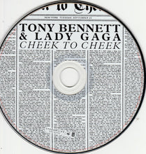 Load image into Gallery viewer, Tony Bennett & Lady Gaga : Cheek To Cheek (CD, Album)