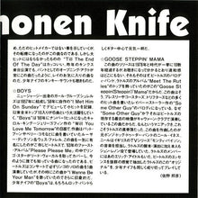 Load image into Gallery viewer, Shonen Knife : Favorites (CD, EP)