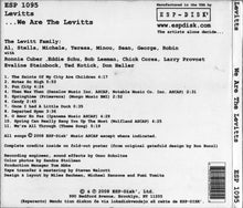 Load image into Gallery viewer, Levitts : We Are The Levitts (CD, Album, RE, Dig)