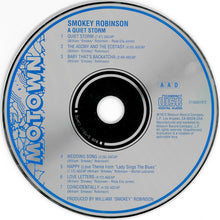 Load image into Gallery viewer, Smokey Robinson : A Quiet Storm (CD, Album, RE)