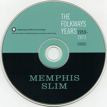 Load image into Gallery viewer, Memphis Slim : The Folkways Years 1959-1973 (HDCD, Comp)