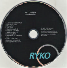 Load image into Gallery viewer, Nils Lofgren : Crooked Line (CD, Album)