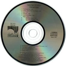 Load image into Gallery viewer, George Winston : December (CD, Album, RP, Dig)