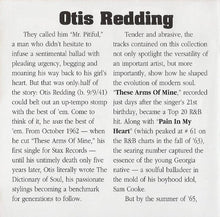 Load image into Gallery viewer, Otis Redding : I've Been Loving You Too Long And Other Hits (CD, Comp, RE)