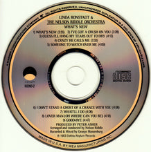 Load image into Gallery viewer, Linda Ronstadt & Nelson Riddle And His Orchestra : What's New (CD, Album, RE)