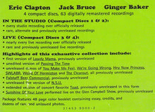 Load image into Gallery viewer, Cream (2) : Those Were The Days (4xCD, Comp, RM + Box, Boo)