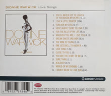 Load image into Gallery viewer, Dionne Warwick : Love Songs (CD, Comp)