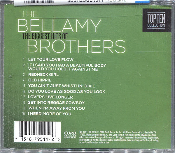 Buy Bellamy Brothers : The Biggest Hits Of The Bellamy Brothers