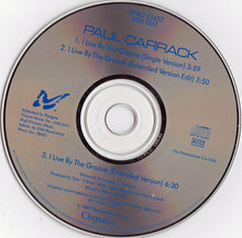 Load image into Gallery viewer, Paul Carrack : I Live By The Groove (CD, Maxi, Promo)