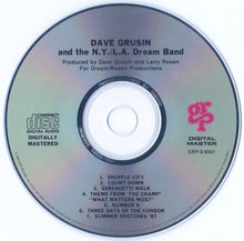 Load image into Gallery viewer, Dave Grusin And The NY-LA Dream Band : Dave Grusin And The N.Y. / L.A. Dream Band (CD, Album)
