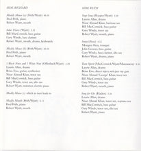 Load image into Gallery viewer, Robert Wyatt : Ruth Is Stranger Than Richard (CD, Album, RE)