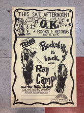 Load image into Gallery viewer, Ray Campi at O.K. Books & Records (Poster)