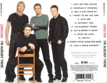Load image into Gallery viewer, Lonestar (3) : I'm Already There (CD, Album)