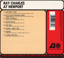 Load image into Gallery viewer, Ray Charles : Ray Charles At Newport (CD, Album, RE, Dig)