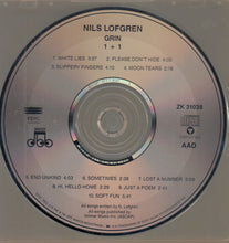 Load image into Gallery viewer, Nils Lofgren / Grin : 1+1 (CD, Album, RE)