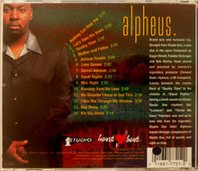Load image into Gallery viewer, Alpheus : Quality Time (CD, Album)