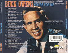 Load image into Gallery viewer, Buck Owens : You're For Me (CD, Album, Mono, RE)