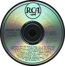 Load image into Gallery viewer, Waylon Jennings : Greatest Hits (CD, Comp, RE, RP)