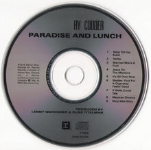 Load image into Gallery viewer, Ry Cooder : Paradise And Lunch (CD, Album, RE)