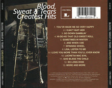 Load image into Gallery viewer, Blood, Sweat And Tears : Blood, Sweat And Tears Greatest Hits (CD, Comp, RM)