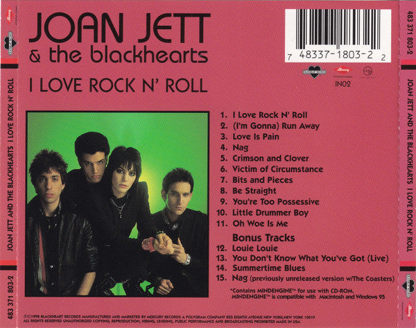 【CD】洋楽R&Bやブラック系Popなど　まとめて103枚セット【1〜J】 Joan Jett & The Blackhearts - Live At The Ritz NYC 1981 [RSD 2026
