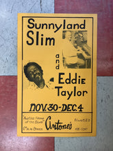 Load image into Gallery viewer, Sunnyland Slim and Eddie Taylor at Antone's (Poster)
