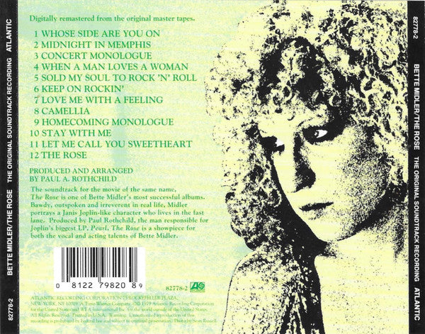 Buy Bette Midler : The Rose - The Original Soundtrack Recording