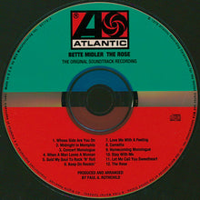 Load image into Gallery viewer, Bette Midler : The Rose - The Original Soundtrack Recording (CD, Album, RE, RM)