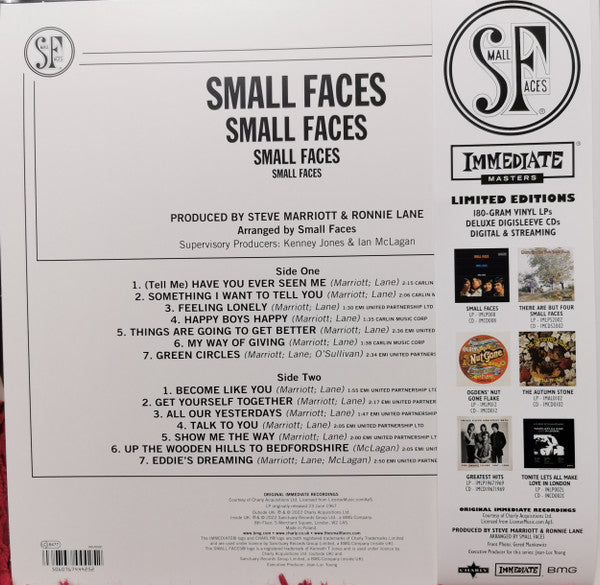 Buy Small Faces : Small Faces (Vinyl) Online for a great price