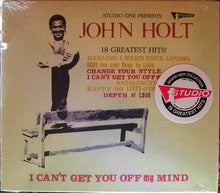 Load image into Gallery viewer, John Holt : I Can't Get You Off My Mind (CD, Comp)