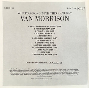 Van Morrison : What's Wrong With This Picture? (CD, Album)