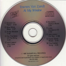 Load image into Gallery viewer, Townes Van Zandt : At My Window (CD, Album)