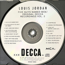 Load image into Gallery viewer, Louis Jordan : Five Guys Named Moe (Original Decca Recordings Vol 2) (CD, Comp, Club)